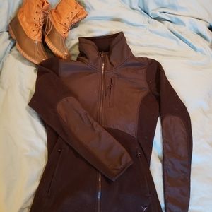 SOLD Black Fleece Jacket   - Old Navy